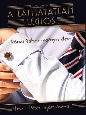 cover image of A láthatatlan légiós